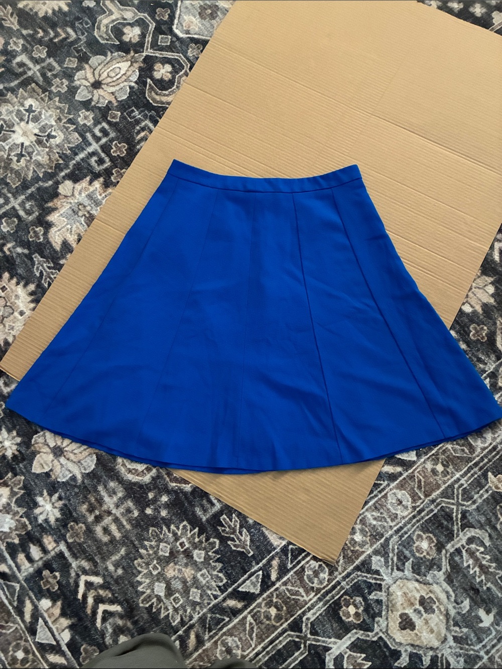 Bright Blue Skirt - Women's